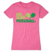 Pickleball Women's Everyday Tee - Eat. Sleep. Pickleball