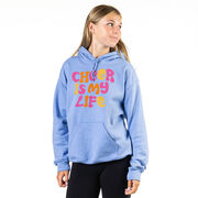 Cheerleading Hooded Sweatshirt - Cheer Is My Life