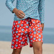 Soccer Swim Trunks - All American