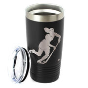 Field Hockey 20 oz. Double Insulated Tumbler - Silhouette