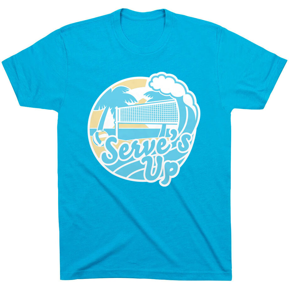 Volleyball Short Sleeve T-Shirt - Serve's Up