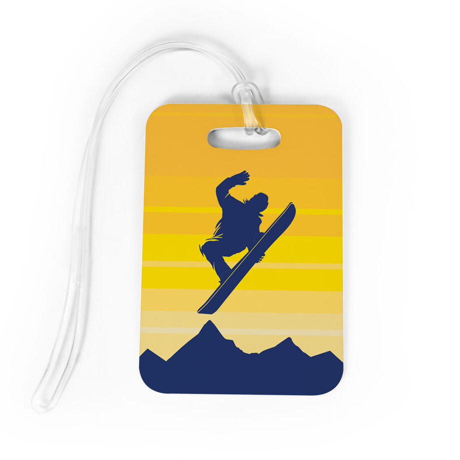 Snowboarding Bag/Luggage Tag - Airborne