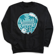 Pickleball Crewneck Sweatshirt - Serve's Up