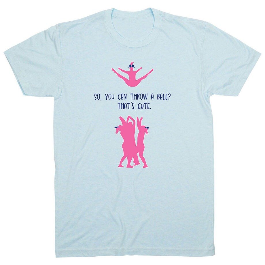 Cheerleading Short Sleeve T-Shirt - That's Cute