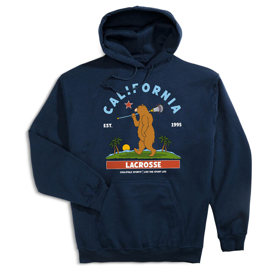 Guys Lacrosse Hooded Sweatshirt - California Lacrosse