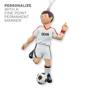 CTS - Soccer Player Resin Figure Ornament (Male)
