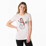 Volleyball Women's Everyday Tee - Serving Holiday Cheer