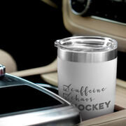 Hockey 20oz. Double Insulated Tumbler - Caffeine, Chaos and Hockey