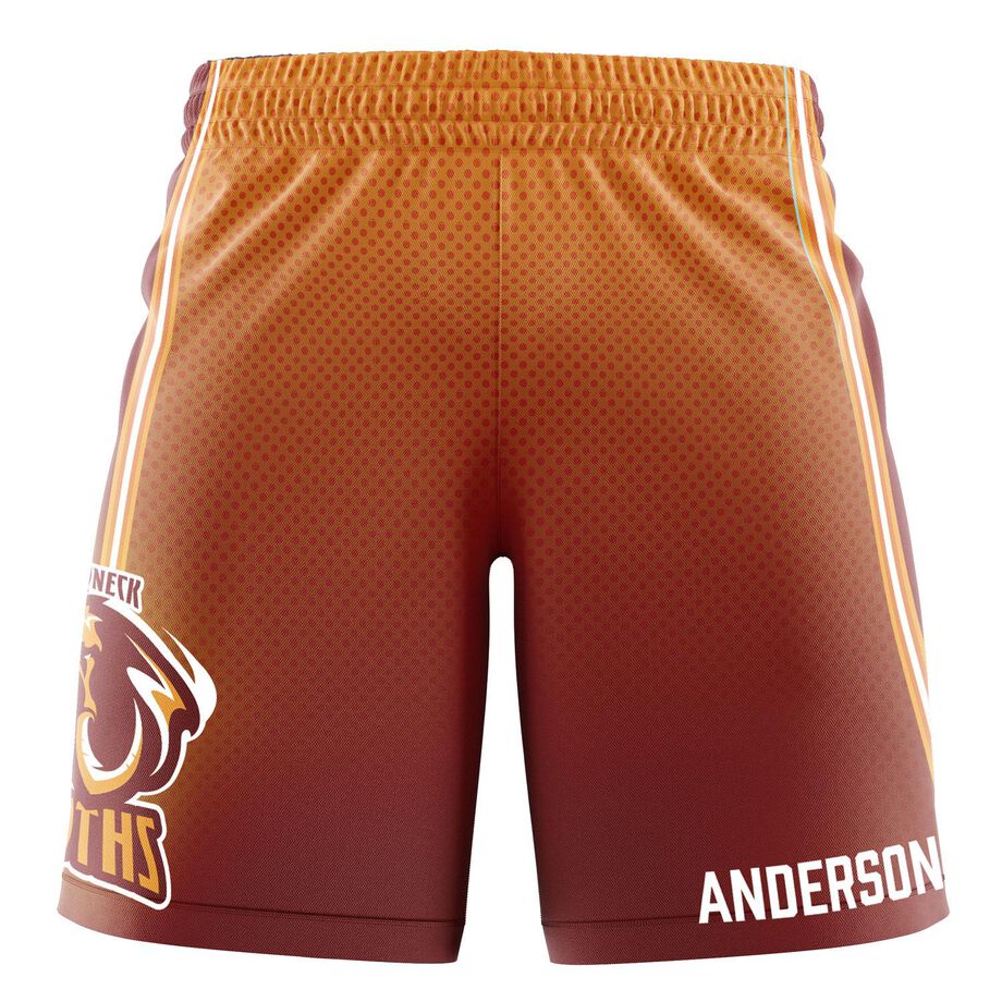 Custom Team Shorts - Wrestling Gradient