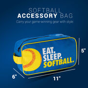 Softball MVP Accessory Bag - Eat Sleep Softball