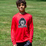 Hockey Long Sleeve Performance Tee - North Pole Nutcrackers