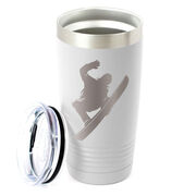 Snowboarding 20 oz. Double Insulated Tumbler - Silhouette