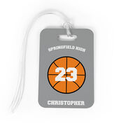 Basketball Bag/Luggage Tag - Basketball Team Ball