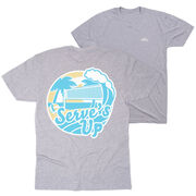 Volleyball Short Sleeve T-Shirt - Serve's Up (Back Design)