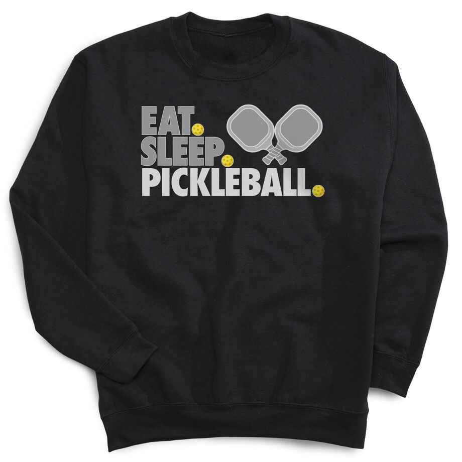 Pickleball Crewneck Sweatshirt - Eat. Sleep. Pickleball