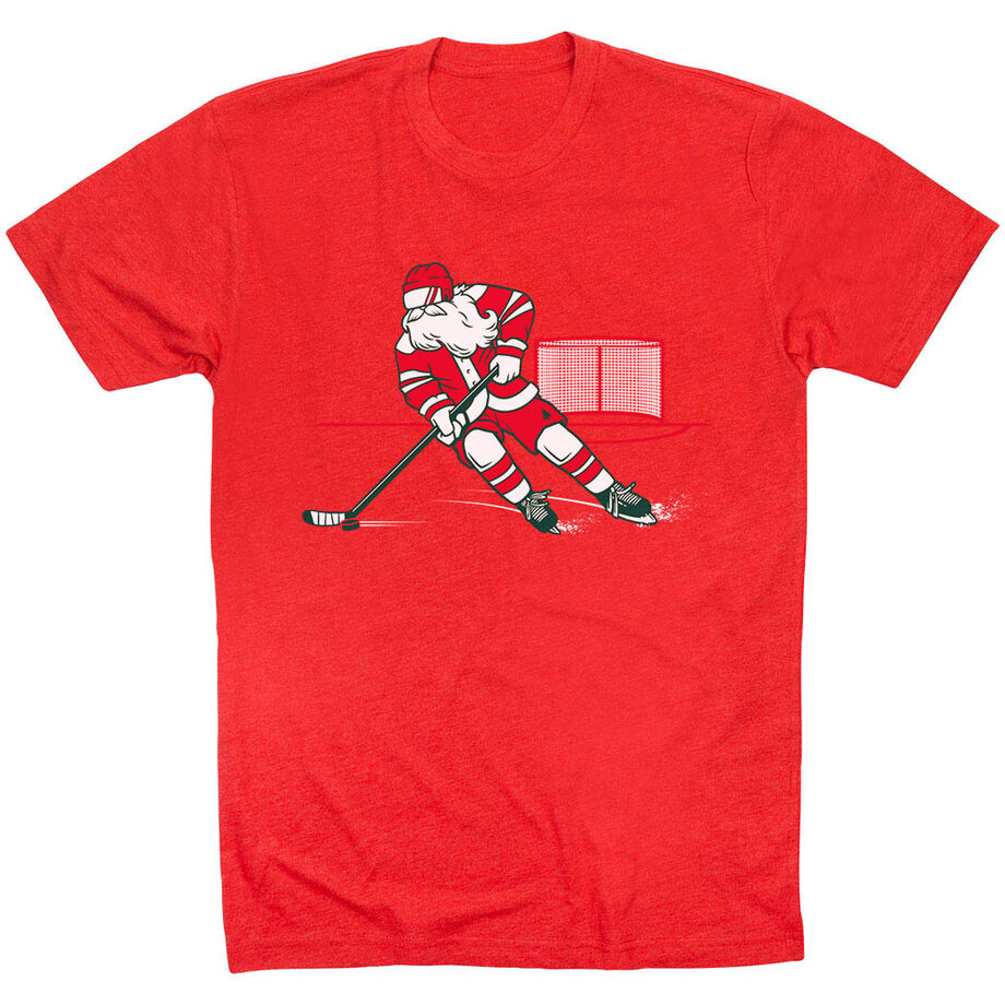 Hockey Short Sleeve T-Shirt - Saint Nick Hat Trick