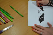 Hockey DIY Halloween Bat Wings