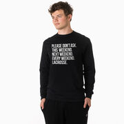 Lacrosse Tshirt Long Sleeve - All Weekend Lacrosse