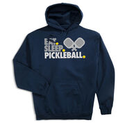 Pickleball Hooded Sweatshirt - Eat. Sleep. Pickleball