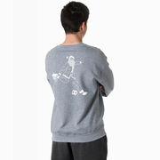 Soccer Crewneck Sweatshirt - Santa Player (Back Design)