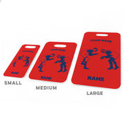 Wrestling Bag/Luggage Tag - Personalized Wrestling Team Wrestlers