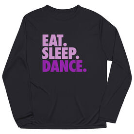 Dance Long Sleeve Performance Tee - Eat Sleep Dance