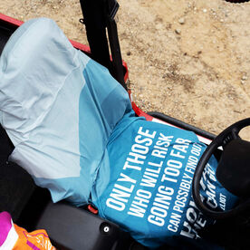 RunTechnology® Athletic Moisture-Wicking Towel Car Seat Cover - Only Those Who Risk Going Too Far