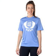 Pickleball Short Sleeve Performance Tee - I'd Rather Be Playing Pickleball