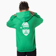 Baseball Hooded Sweatshirt - Ho Ho Homerun (Back Design)