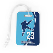 Hockey Bag/Luggage Tag - Personalized Hockey Slap Shot