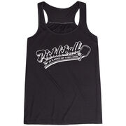 Pickleball Flowy Racerback Tank Top - Kind Of A Big Dill