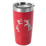 Wrestling 20 oz. Double Insulated Tumbler - Silhouettes