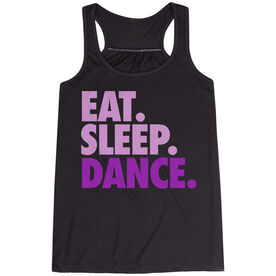 Dance Flowy Racerback Tank Top - Eat Sleep Dance