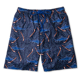 Hockey Swim Trunks - Shark Attack
