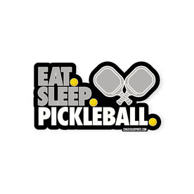 Pickleball Sticker - Eat Sleep Pickleball