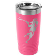 Guys Lacrosse 20 oz. Double Insulated Tumbler - Player Silhouette