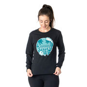 Pickleball Tshirt Long Sleeve - Serve's Up