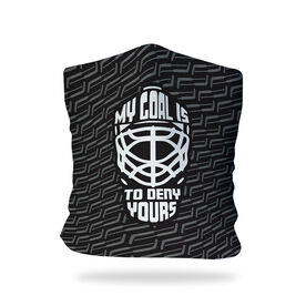 Hockey Multifunctional Headwear - My Goal Is To Deny Yours Goalie RokBAND