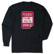 T-Shirt Long Sleeve - Don’t Feed The Goalie