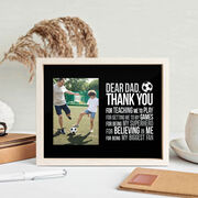 Soccer Premier Frame - Dear Dad