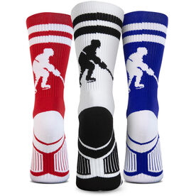 Hockey Woven Mid-Calf Sock Set - Player