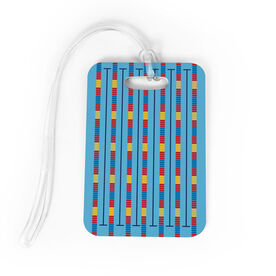 Swimming Bag/Luggage Tag - Lanes