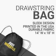 Wrestling Drawstring Backpack Just Wrestle