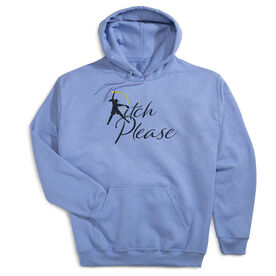 Softball Hooded Sweatshirt - Pitch Please