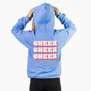 Cheerleading Hooded Sweatshirt - Retro Cheer (Back Design)