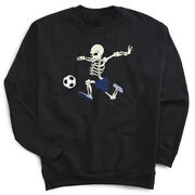 Soccer Crewneck Sweatshirt - Skeleton Striker