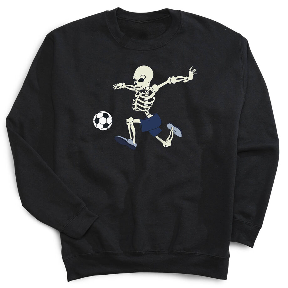 Soccer Crewneck Sweatshirt - Skeleton Striker