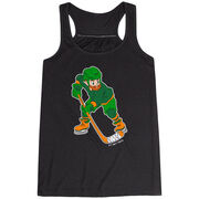 Hockey Flowy Racerback Tank Top - St. Hat-Trick