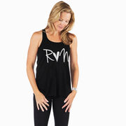 Flowy Racerback Tank Top - Run Heart