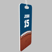 Football Bag/Luggage Tag - Personalized Football Image